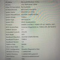 Schermo ROTTO ASUS T300LA con tastiera italiana