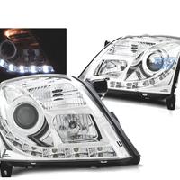 FARI PER OPEL VECTRA C 02-05 LUCE DIURNA A LED CRO