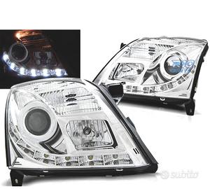 FARI PER OPEL VECTRA C 02-05 LUCE DIURNA A LED CRO