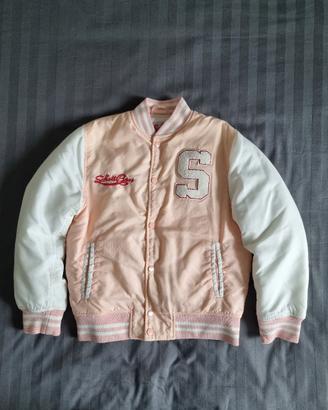 Giubbotto college Schott bambina