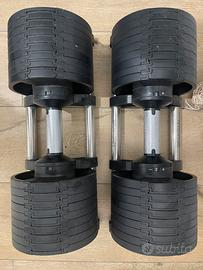 Manubri regolabili da 2 a 32kg