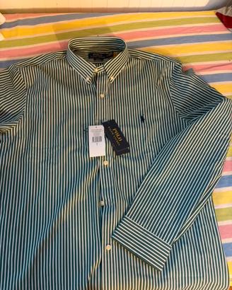 Camicia Polo Ralph Lauren Tg L slim fit