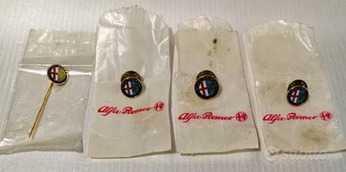 Alfa Romeo Spille Pin Gadget Arese Vitage NUOVE 80