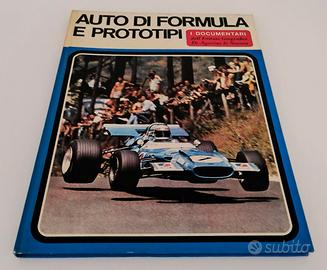 Libro Illustrato Auto di Formula e Prototipi 1970
