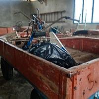 rimorchio agricolo ,2 minifalciatrici a benzina