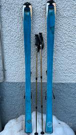 set sci alpinismo-sci pelli bast scarponi rampant