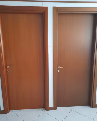 PORTE IN LEGNO 80 X 210 - MURO CM 10 DX A SPINGERE
