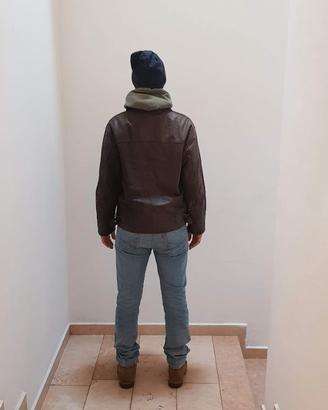 Giacca pelle UOMO TAGLIA 50