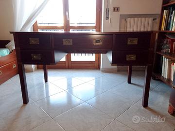 Scrivania Vecchia Marina legno mogano