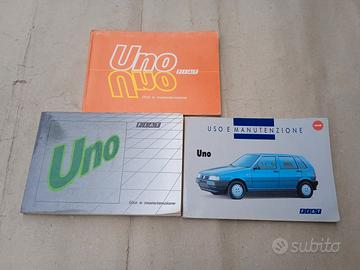 Libretto uso e manutenzione FIAT Uno Turbo d'epoca
