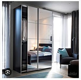 Armadio Pax Ikea ante scorrevoli a specchio