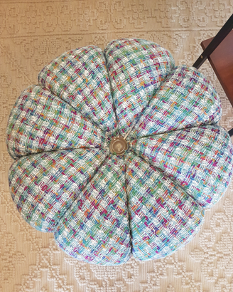 Pouf sgabello vintage