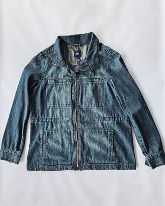 Giacca Jeans GAP Donna tg.L 100% Cotone
