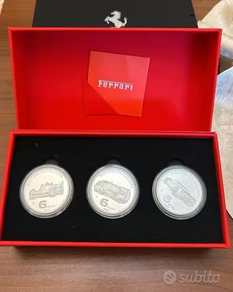 6 euro Trittico Ferrari nuove
