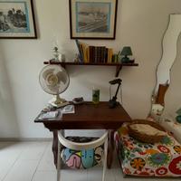 Scrivania arte povera in legno massello