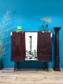 CREDENZA ANNI 50 TIPO FORNASETTI MODERNARIATO ROMA