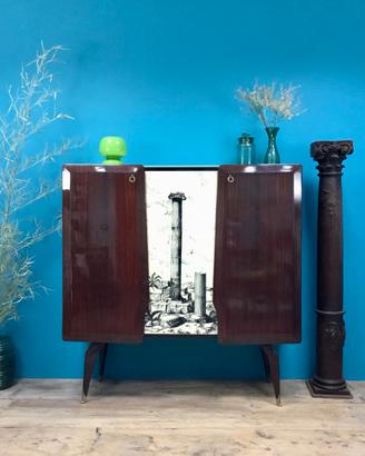 CREDENZA ANNI 50 TIPO FORNASETTI MODERNARIATO ROMA
