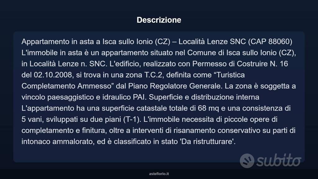 Appartamento – Isca sullo Ionio, Isca Marina - Vista 4