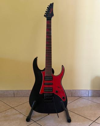 Ibanez Gio GRG250DX Black Flat - Floyd Rose - HSH