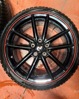 Cerchi e gomme Hyundai I20 N da 18”