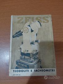 Catalogo Carl Zeiss Jena Teodoliti 1940 ww2 no ww1