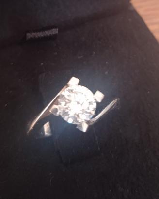 Anello solitario Diamante