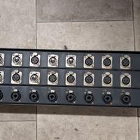 STAGE BOX CIABATTA MICROFONI PROEL 16 Ingressi 8 U