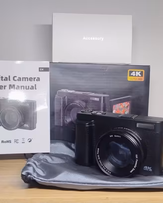 Fotocamera digitale WIFI - video 4k - 64MP