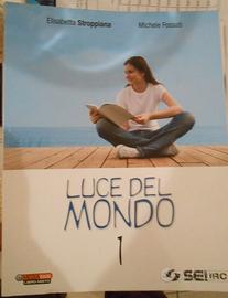 libro prima media religione Luce del Mondo