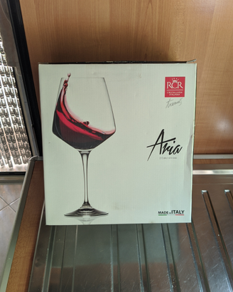 Set 2 calici vino rosso Aria trends