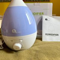 Umidificatore Ultrasuoni 2.8L Luce Led Notturna