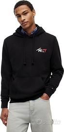 Felpa Tommy Jeans L Nera Nuova Sigillata