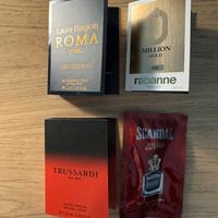 Set 4 campioncini profumo da uomo nuovi