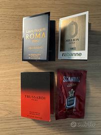 Set 4 campioncini profumo da uomo nuovi