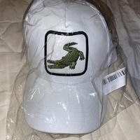 Cappello bianco coccodrillo