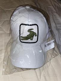 Cappello bianco coccodrillo