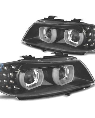 FARI XENON AFS ANGEL EYES U 3D LED BMW E90 E91 LCI