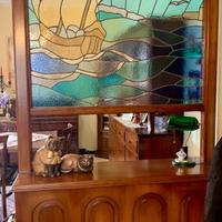 Mobile/vetrata artisitca a piombo stile marino