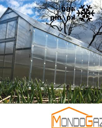 Frozen serra gazebo 2,35x9,17 pinta fiori orto box