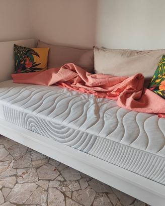 Letto 1 piazza con materasso