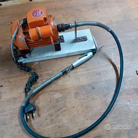 MOTORE CON ALBERO FLESSIBILE mola di precisione