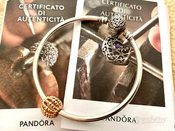 Bracciale Pandora Originale con Charm Sfere Purely