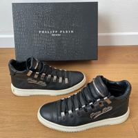 PHILIPP PLEIN SNEAKERS MID-TOP PLATFORM TG41