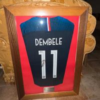 Maglia Francia Ousmane Dembele 🇫🇷 Beckett COA