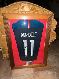 Maglia Francia Ousmane Dembele 🇫🇷 Beckett COA