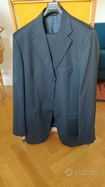 Vestito uomo blu in pura lana vergine