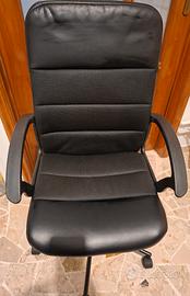 Sedia ergonomica girevole da ufficio 