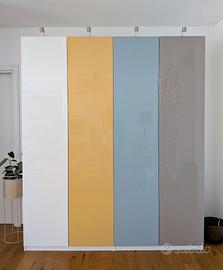 Guardaroba IKEA PAX + faretti luce