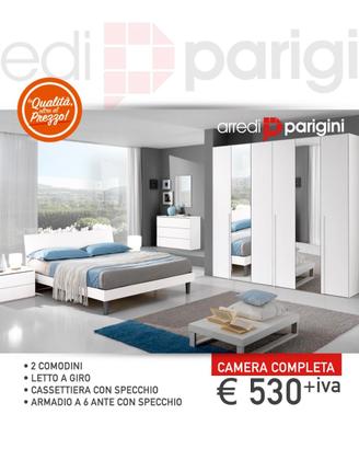 Camera da letto Moderna - PROMO3'023