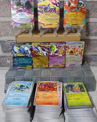 360 carte pokemon con molte carte speciali !